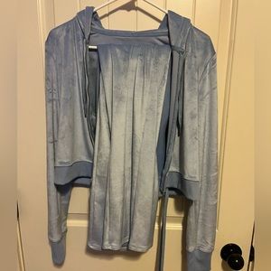Aerie velour track suit (top & bottoms)